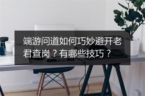 端游问道如何巧妙避开老君查岗？有哪些技巧？
