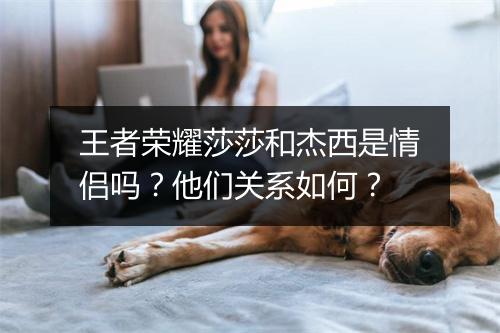 王者荣耀莎莎和杰西是情侣吗？他们关系如何？